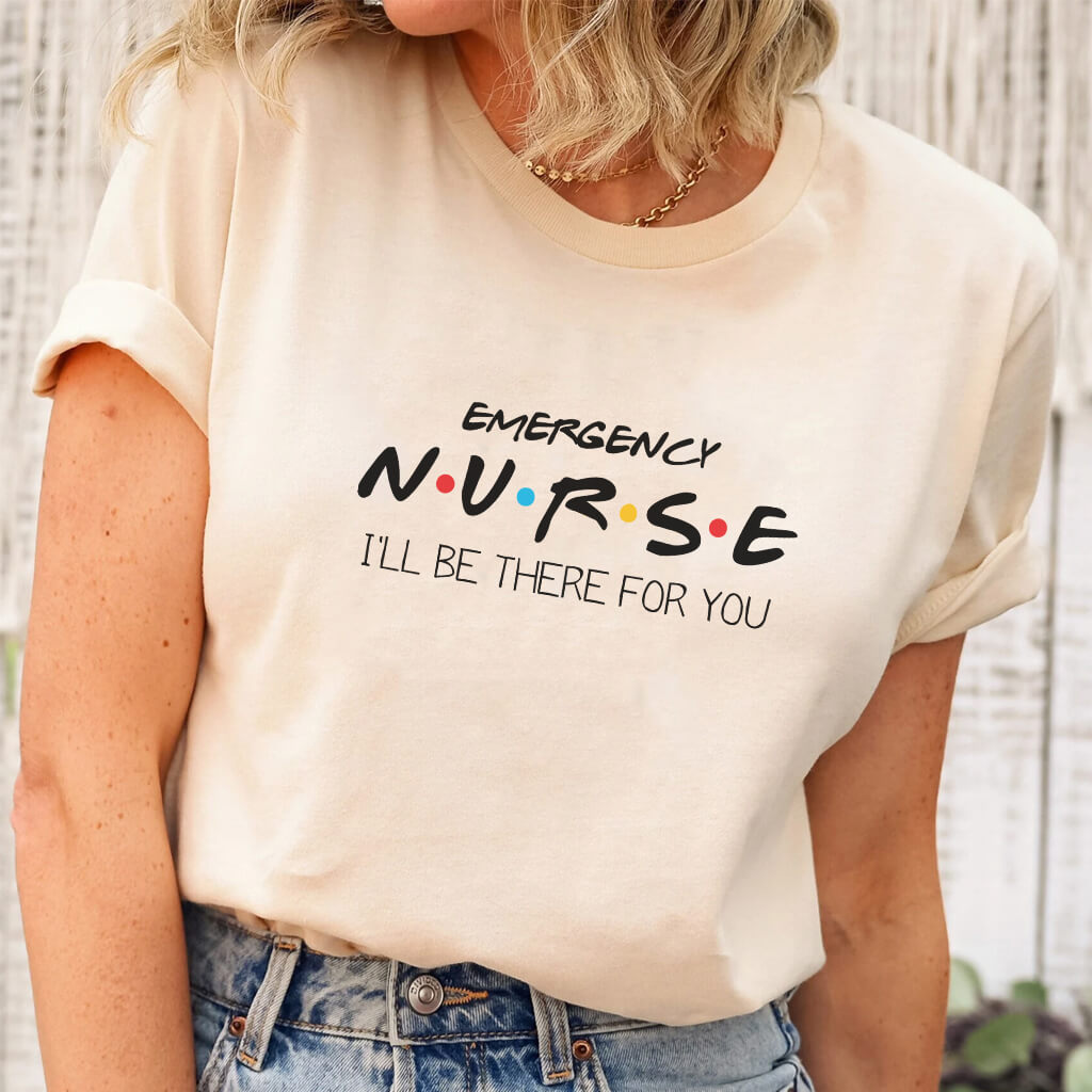 Emergency Nurse Tee - Inspired by Friends