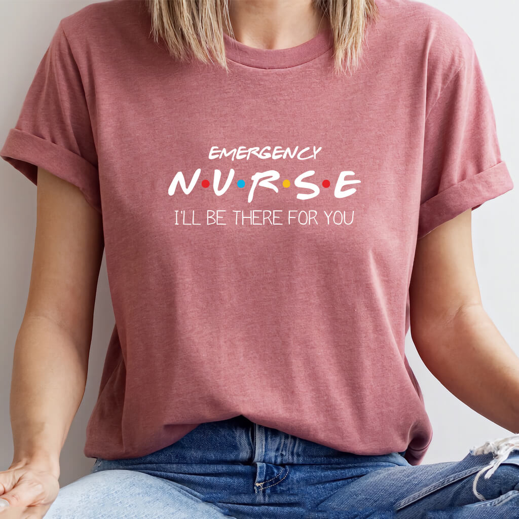 Emergency Nurse Tee - Inspired by Friends