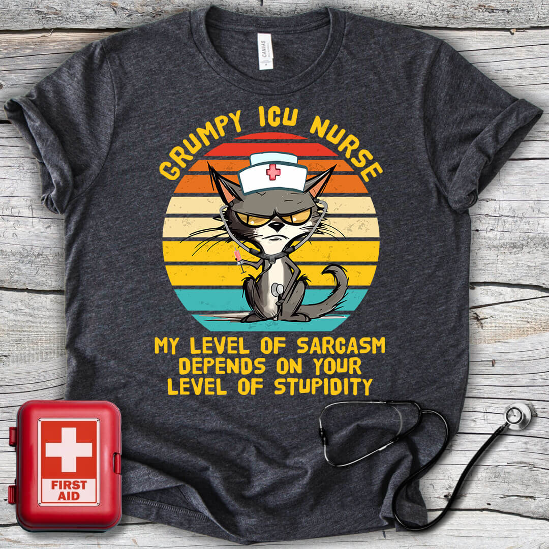 Grumpy ICU T-shirt