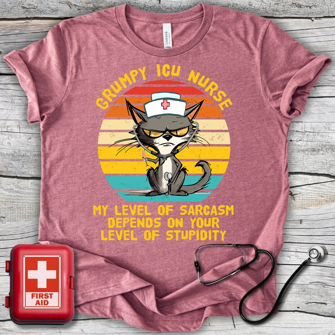 Grumpy ICU T-shirt
