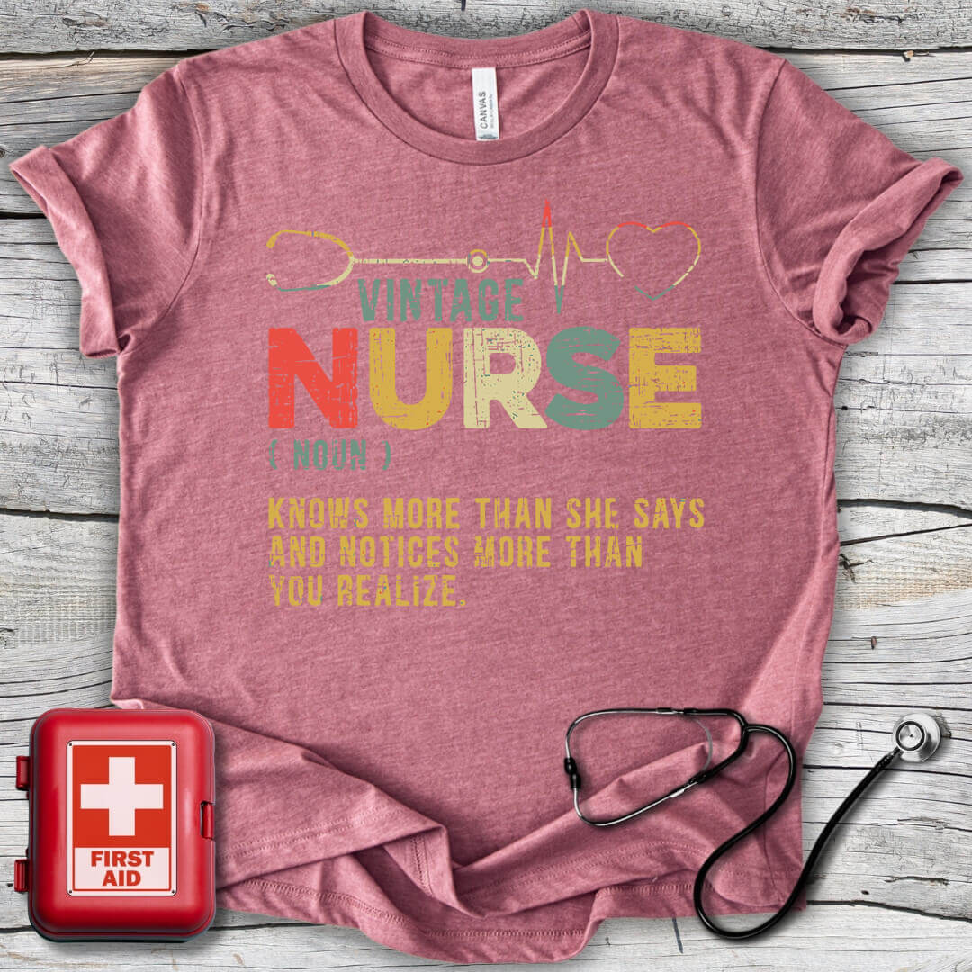 Vintage Nurse T-shirt