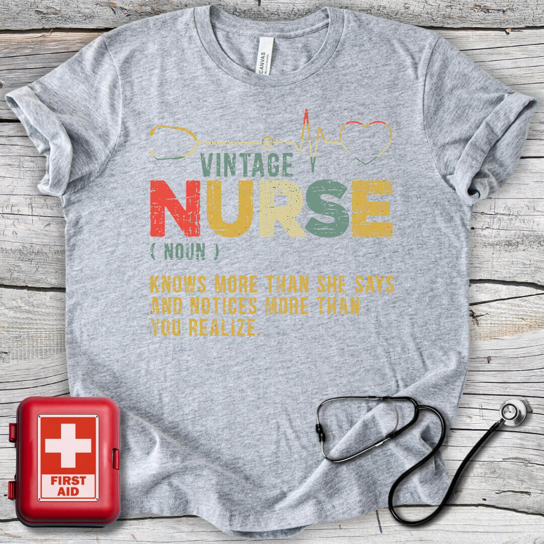 Vintage Nurse T-shirt