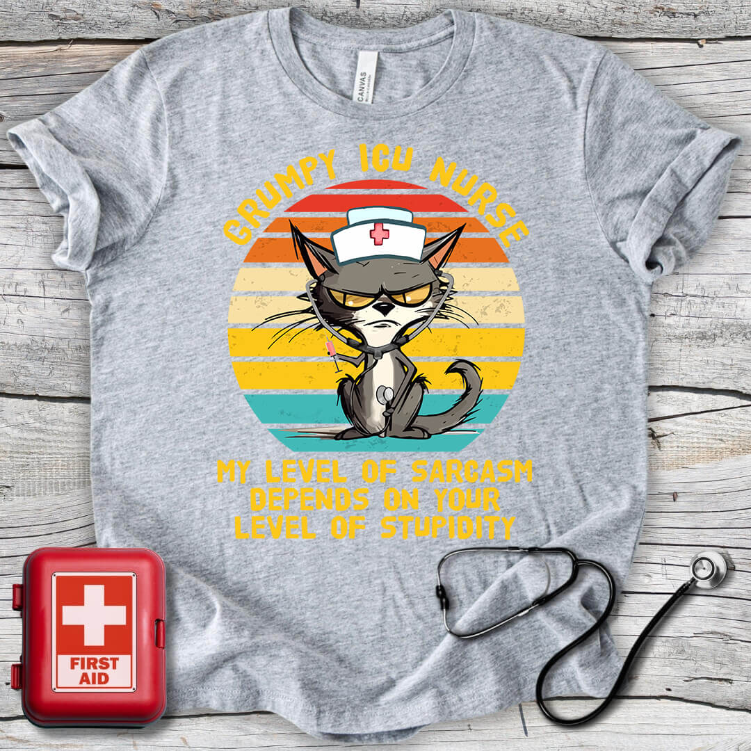 Grumpy ICU T-shirt