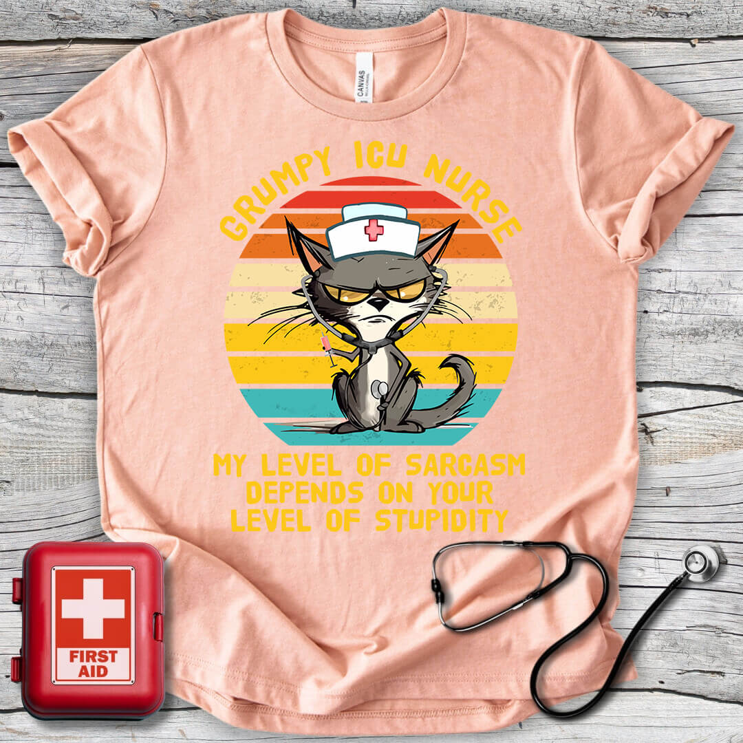 Grumpy ICU T-shirt
