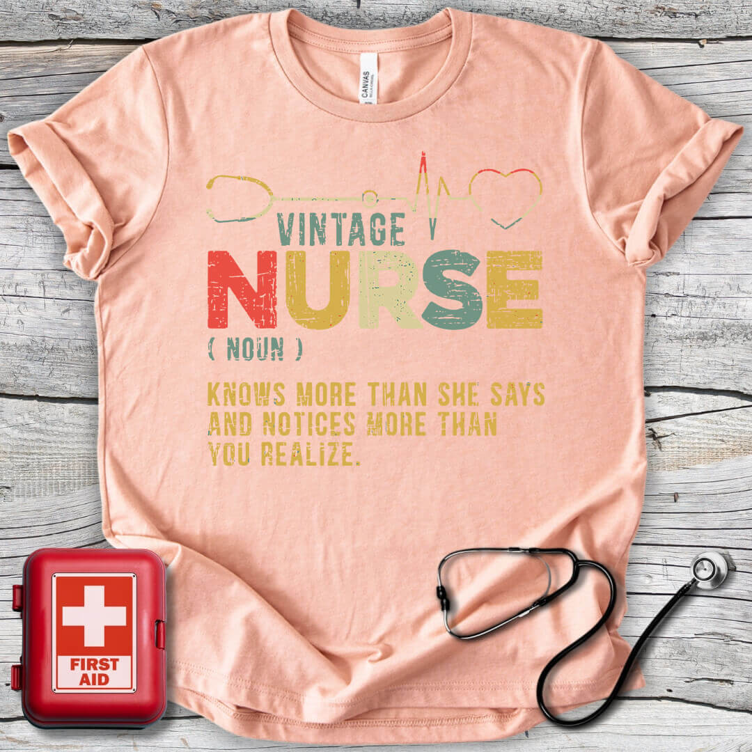Vintage Nurse T-shirt