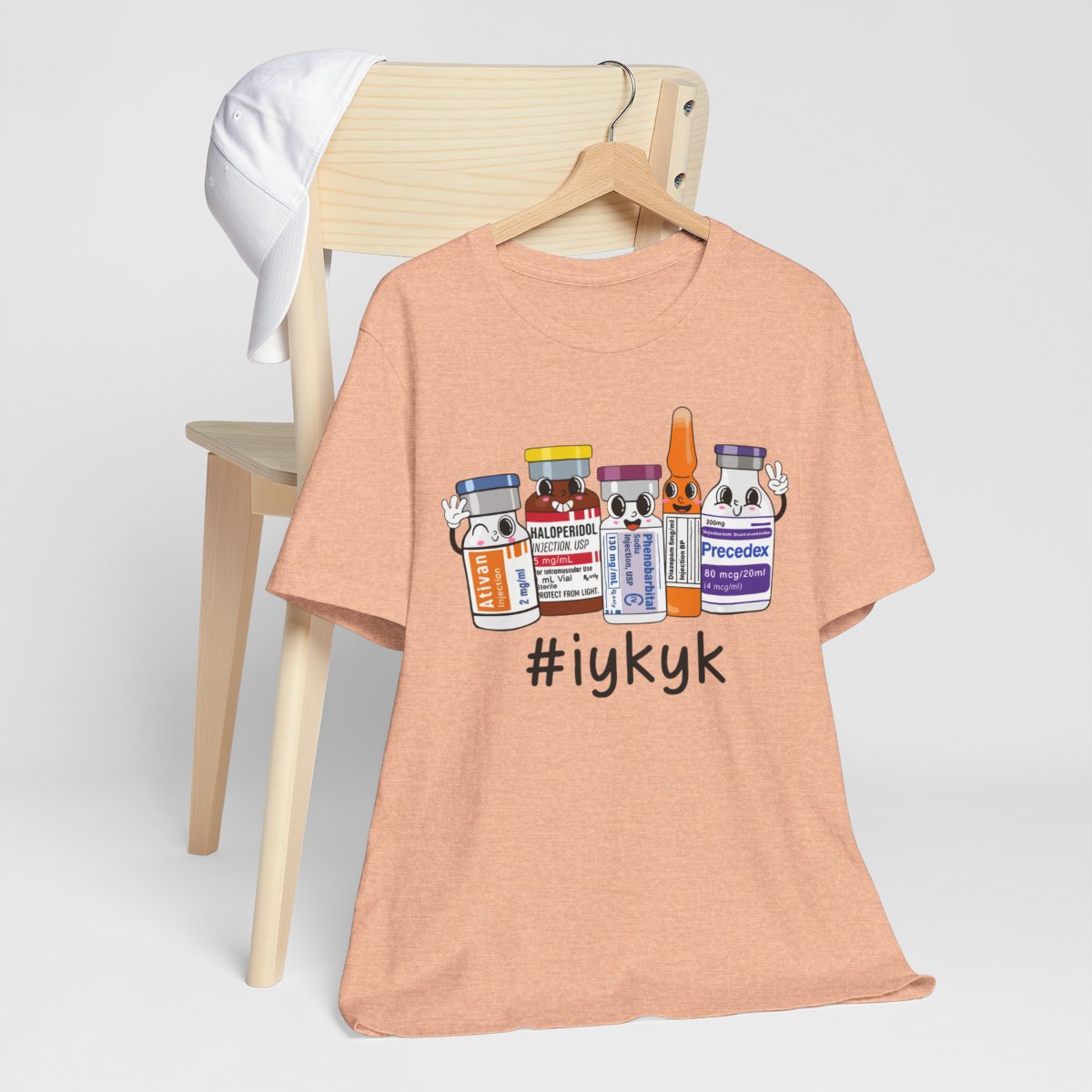 IYKYK Funny ICU Nurse T-shirt - Intensive Care Unit Tee