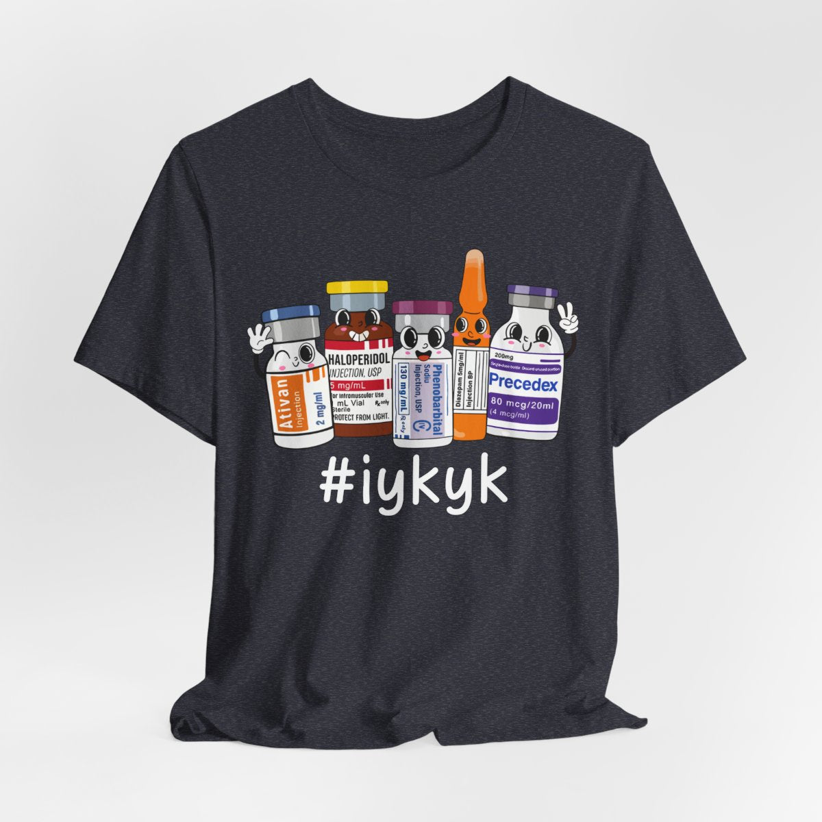 IYKYK Funny ICU Nurse T-shirt - Intensive Care Unit Tee