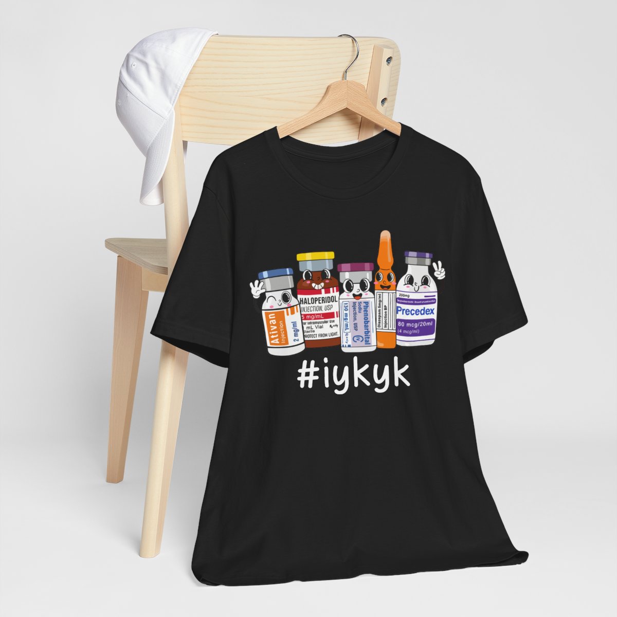IYKYK Funny ICU Nurse T-shirt - Intensive Care Unit Tee