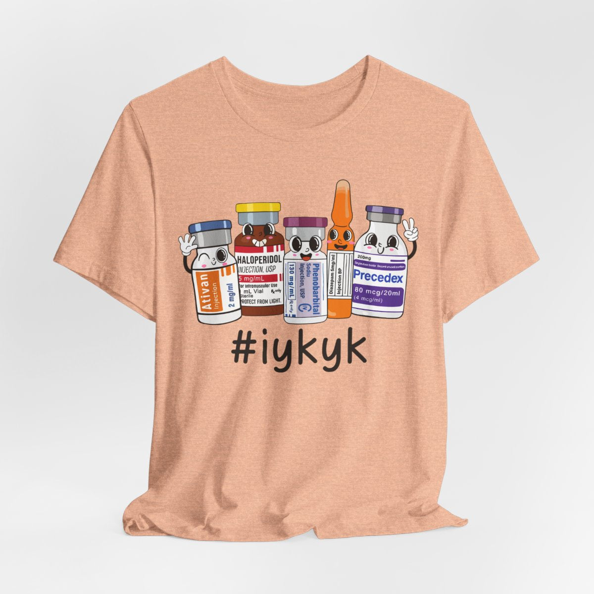 IYKYK Funny ICU Nurse T-shirt - Intensive Care Unit Tee