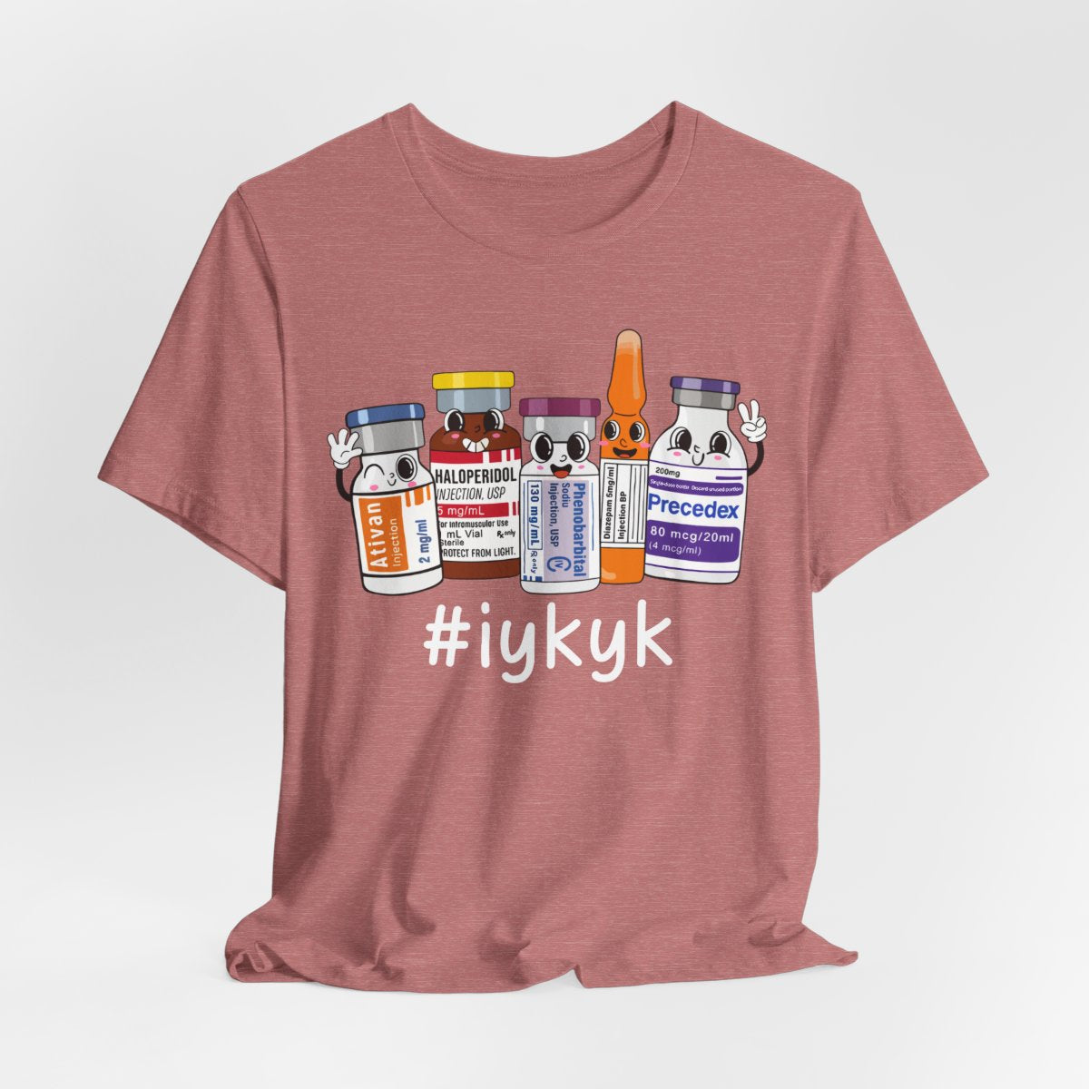 IYKYK Funny ICU Nurse T-shirt - Intensive Care Unit Tee