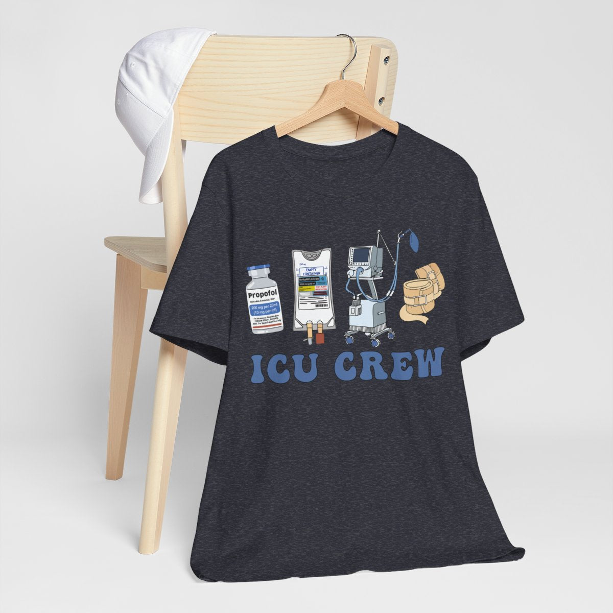 ICU Crew Nurse Tee - Intensive Care Unit T-shirt