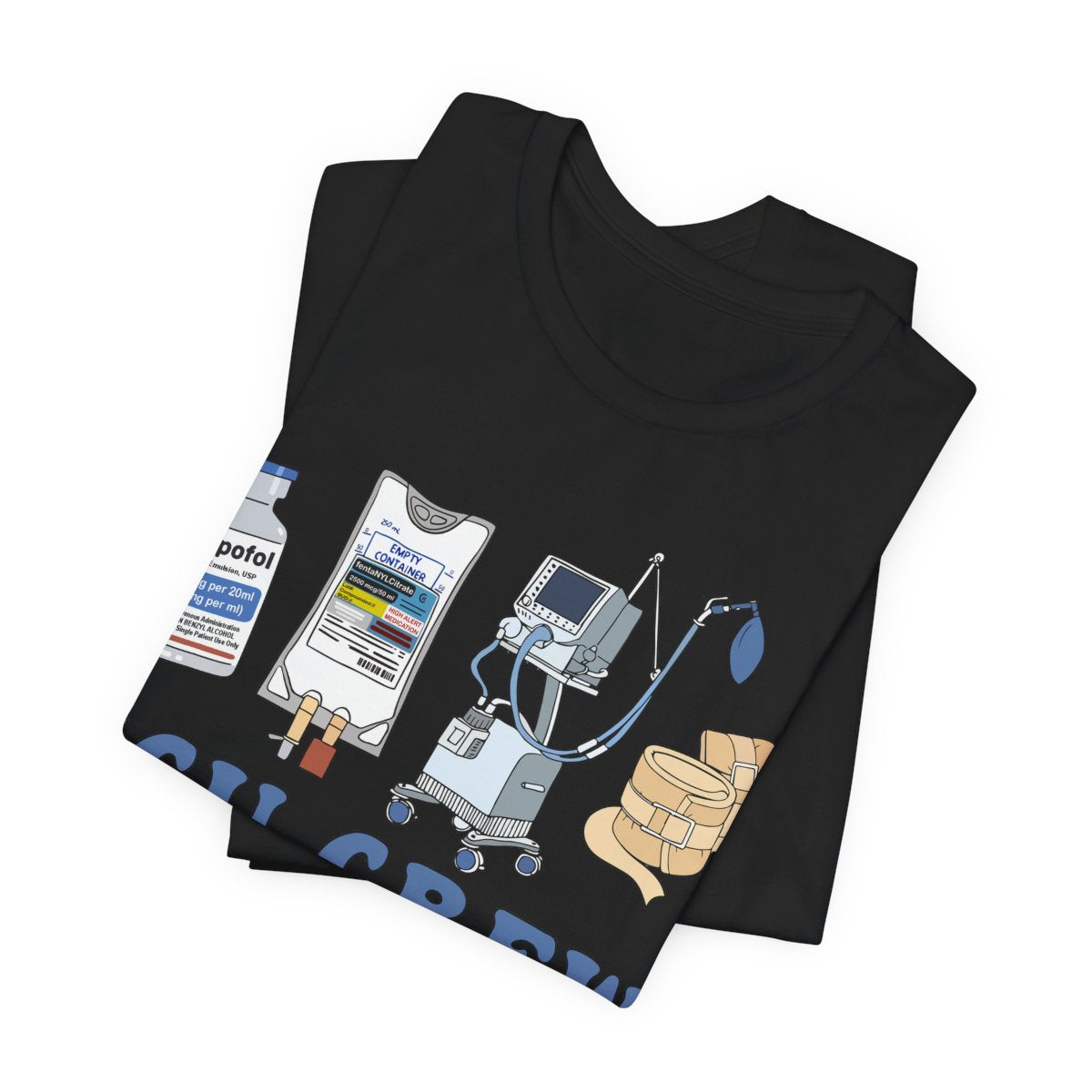 ICU Crew Nurse Tee - Intensive Care Unit T-shirt
