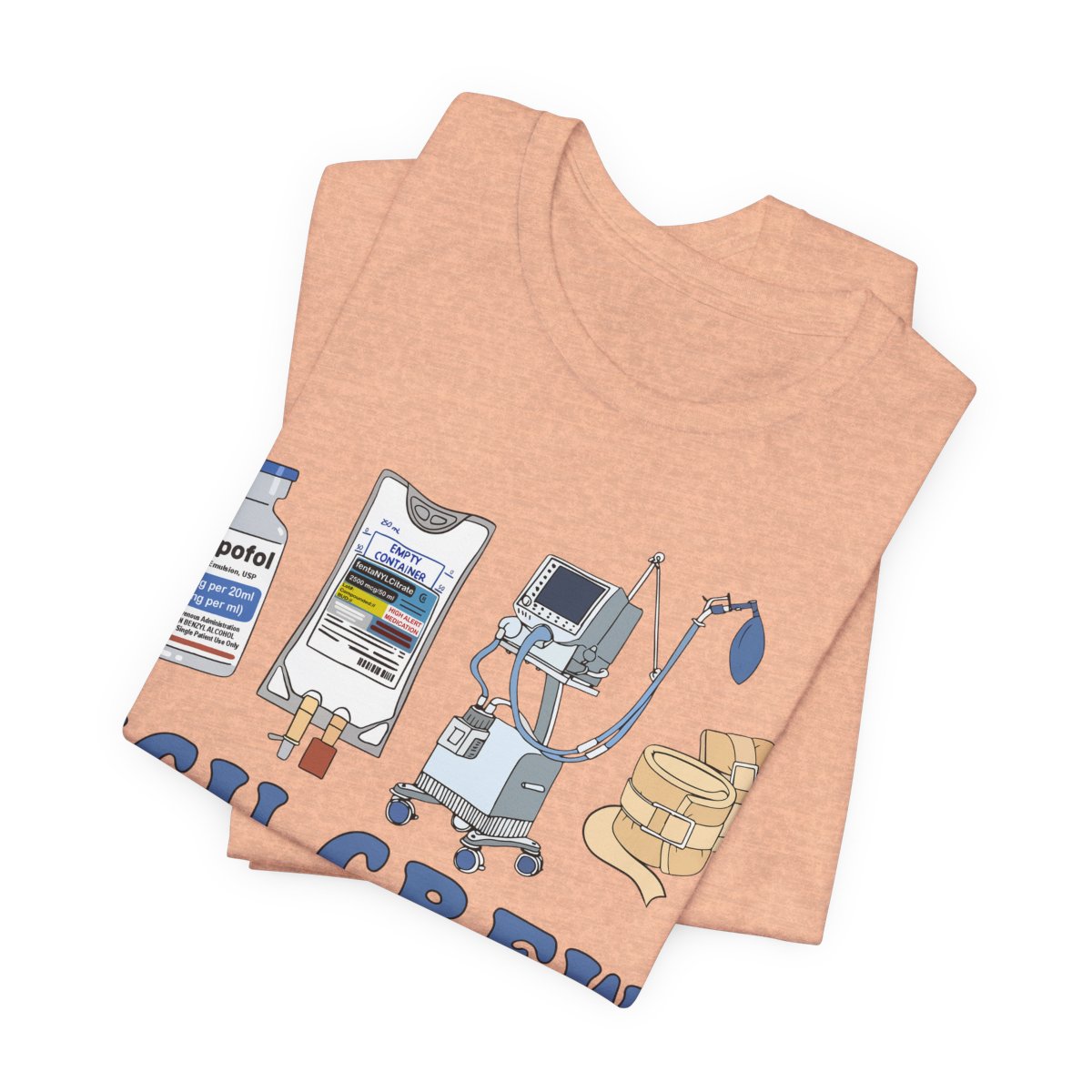 ICU Crew Nurse Tee - Intensive Care Unit T-shirt