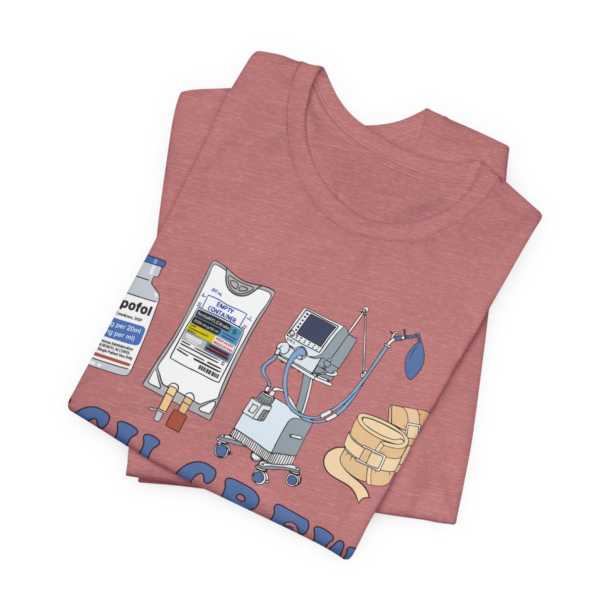 ICU Crew Nurse Tee - Intensive Care Unit T-shirt