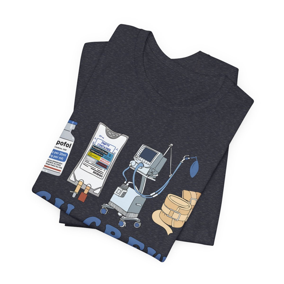 ICU Crew Nurse Tee - Intensive Care Unit T-shirt