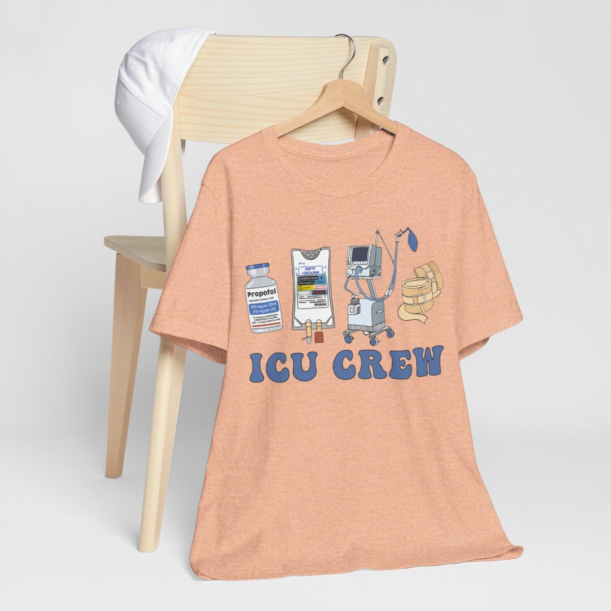 ICU Crew Nurse Tee - Intensive Care Unit T-shirt