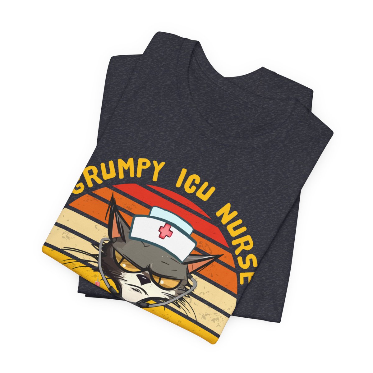 Grumpy ICU Nurse Funny Tee - My Level of Sarcasm Depends on your Level of Stupidity