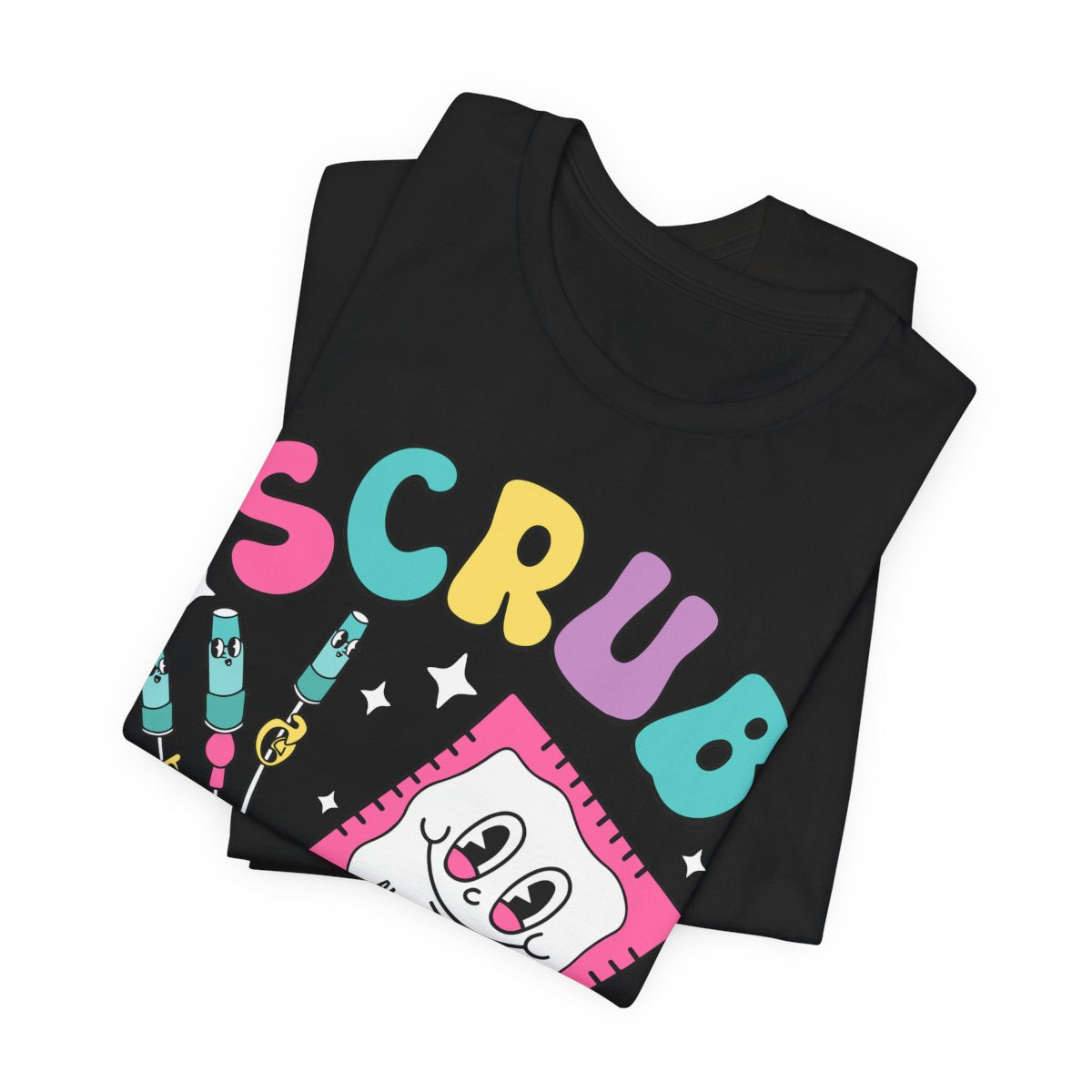 Scrub your Hub Funny ICU Nurse Tee