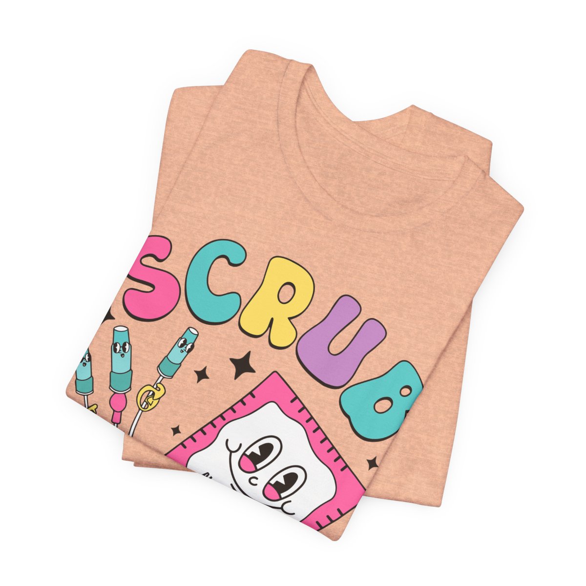 Scrub your Hub Funny ICU Nurse Tee