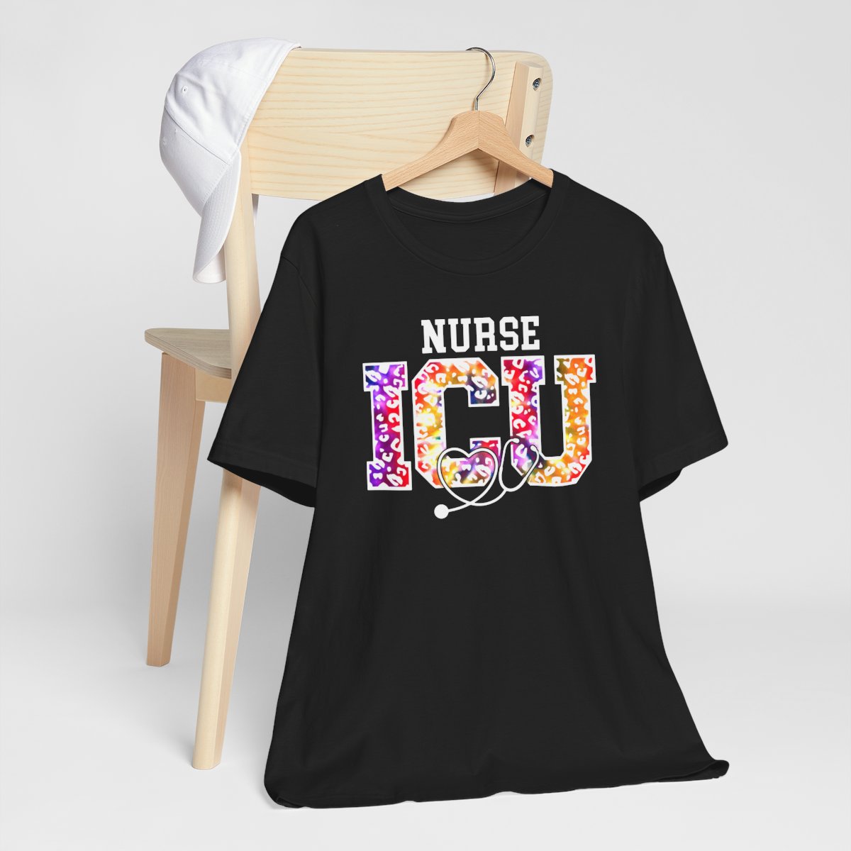 Tie Dye ICU Nurse Shirt - Intensive Care Unit Tee
