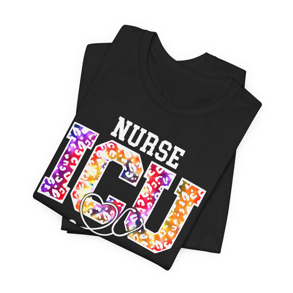 Tie Dye ICU Nurse Shirt - Intensive Care Unit Tee