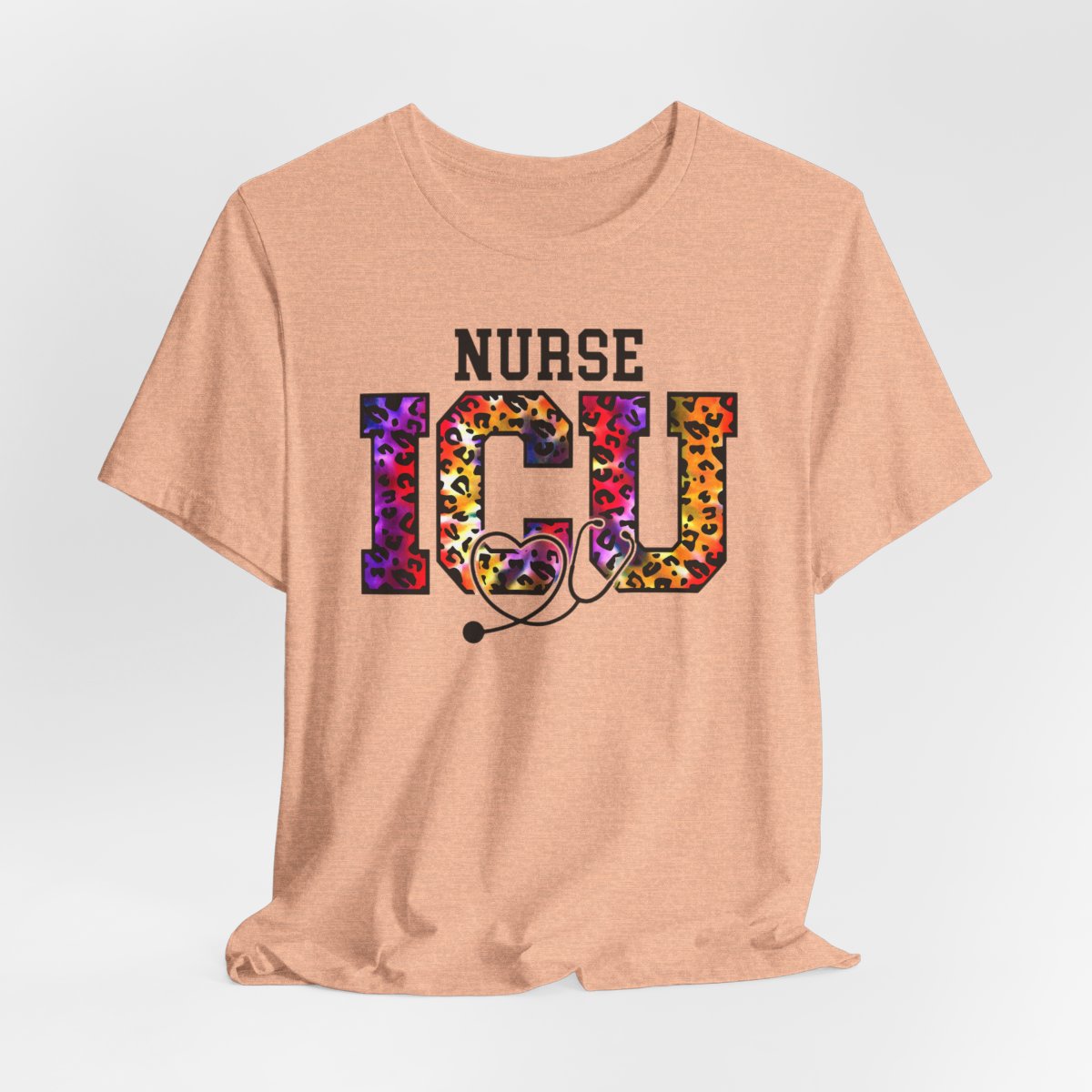 Tie Dye ICU Nurse Shirt - Intensive Care Unit Tee