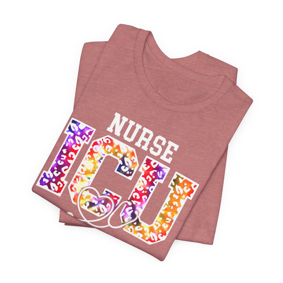 Tie Dye ICU Nurse Shirt - Intensive Care Unit Tee