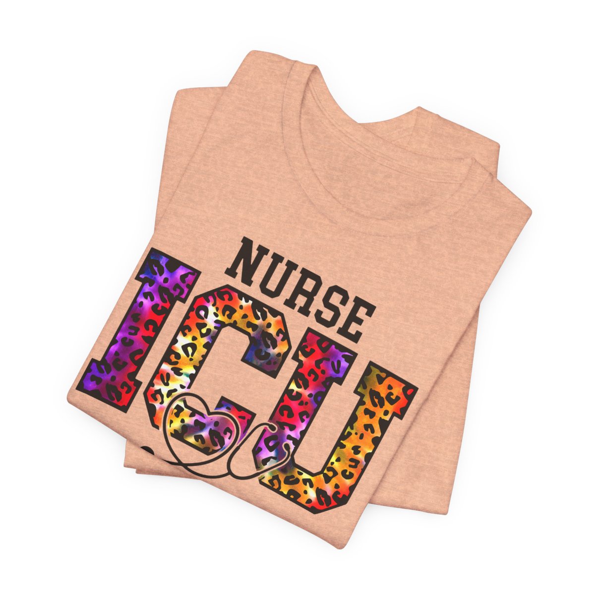 Tie Dye ICU Nurse Shirt - Intensive Care Unit Tee
