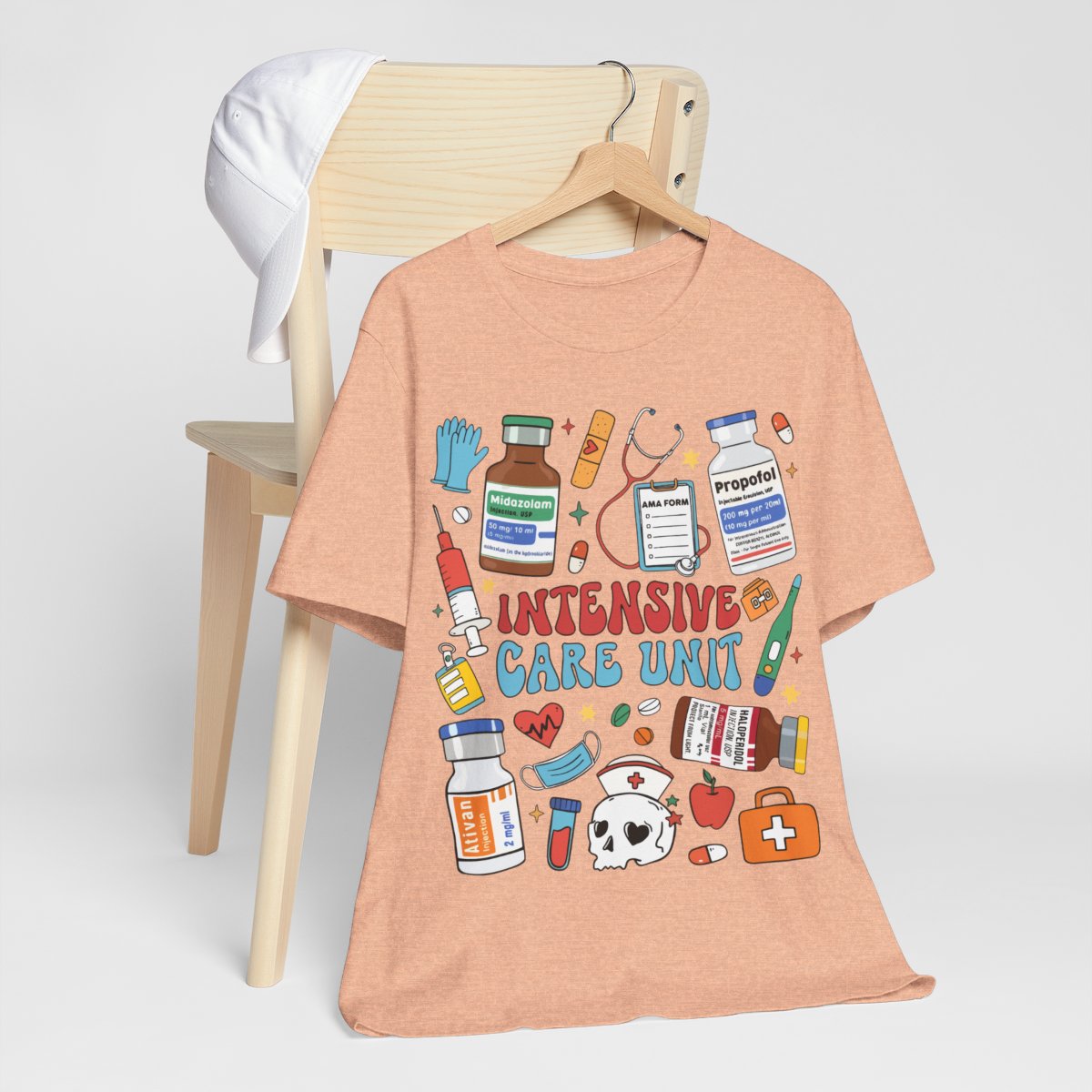 Intensive Care Unit Nurse Objects Tee - ICU Shirt