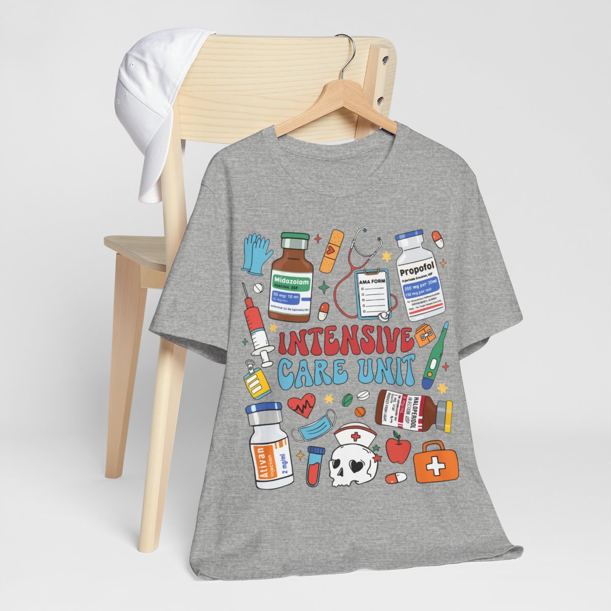 Intensive Care Unit Nurse Objects Tee - ICU Shirt