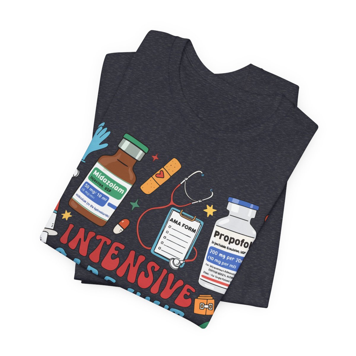 Intensive Care Unit Nurse Objects Tee - ICU Shirt
