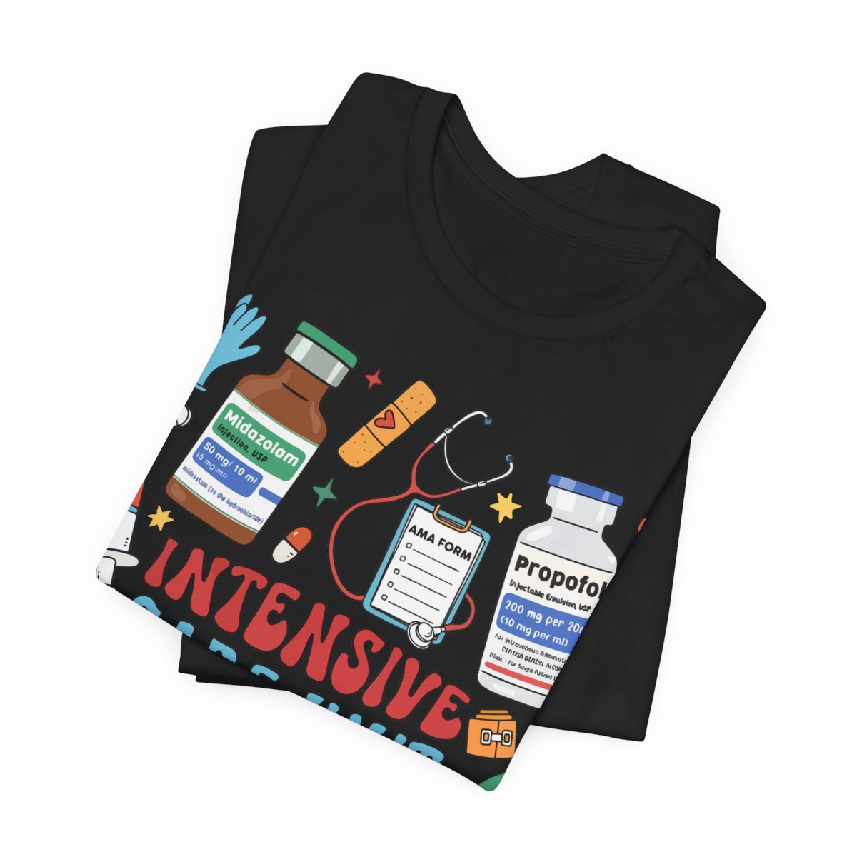Intensive Care Unit Nurse Objects Tee - ICU Shirt