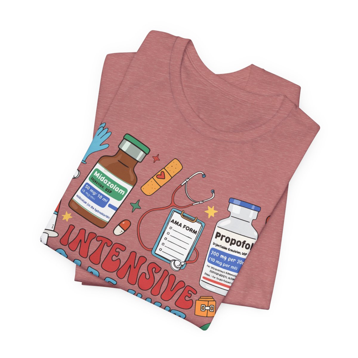 Intensive Care Unit Nurse Objects Tee - ICU Shirt
