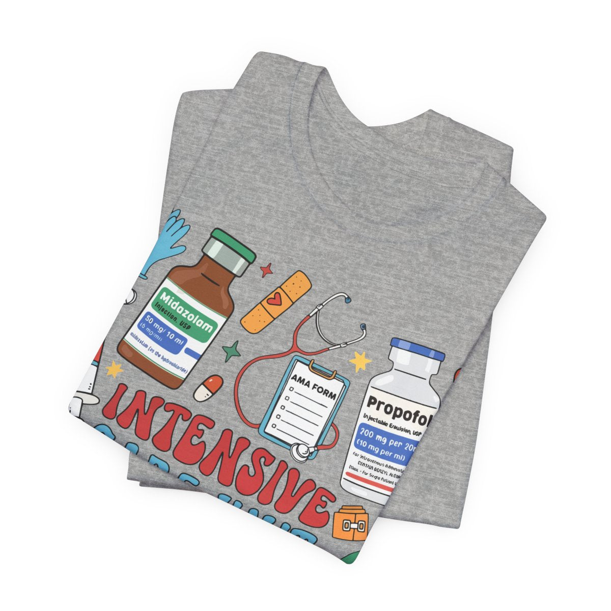 Intensive Care Unit Nurse Objects Tee - ICU Shirt