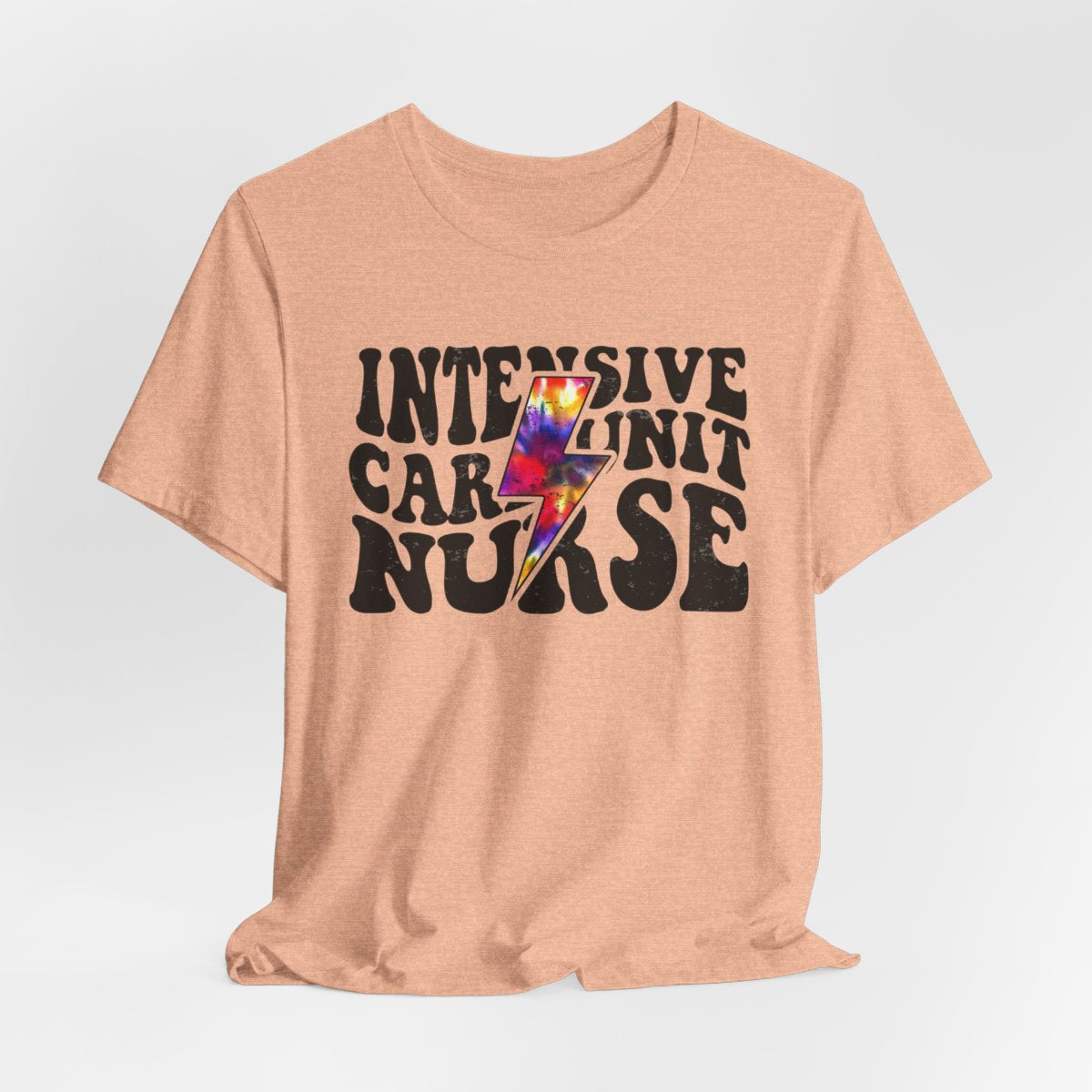 Intensive Care Unit Nurse Tie Dye Flash Shirt - ICU Tee