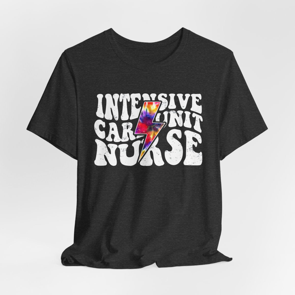 Intensive Care Unit Nurse Tie Dye Flash Shirt - ICU Tee