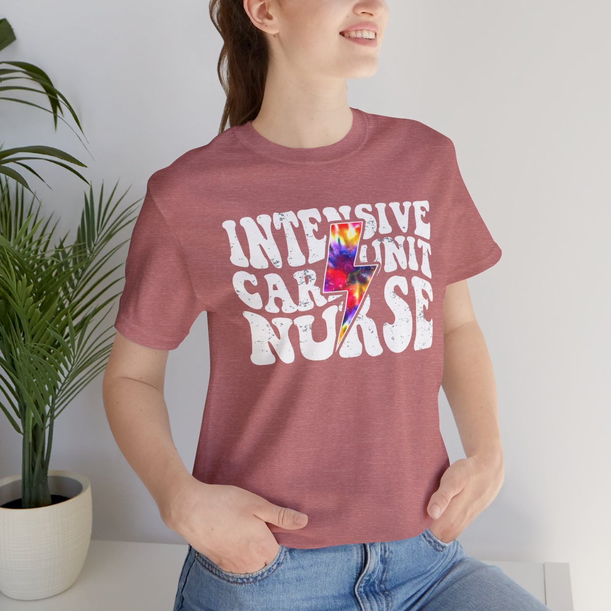 Intensive Care Unit Nurse Tie Dye Flash Shirt - ICU Tee