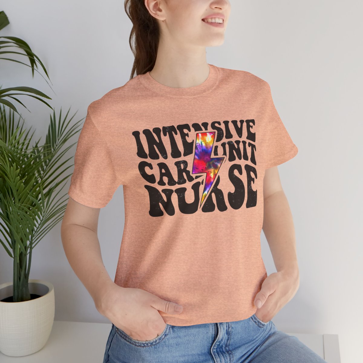 Intensive Care Unit Nurse Tie Dye Flash Shirt - ICU Tee