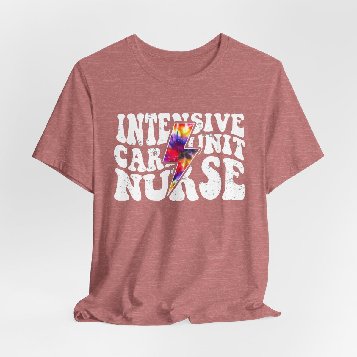 Intensive Care Unit Nurse Tie Dye Flash Shirt - ICU Tee