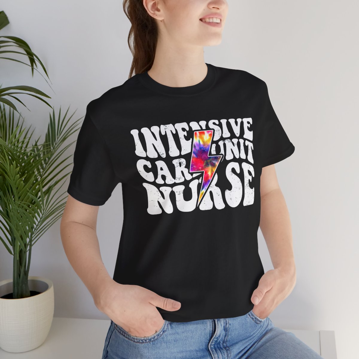 Intensive Care Unit Nurse Tie Dye Flash Shirt - ICU Tee