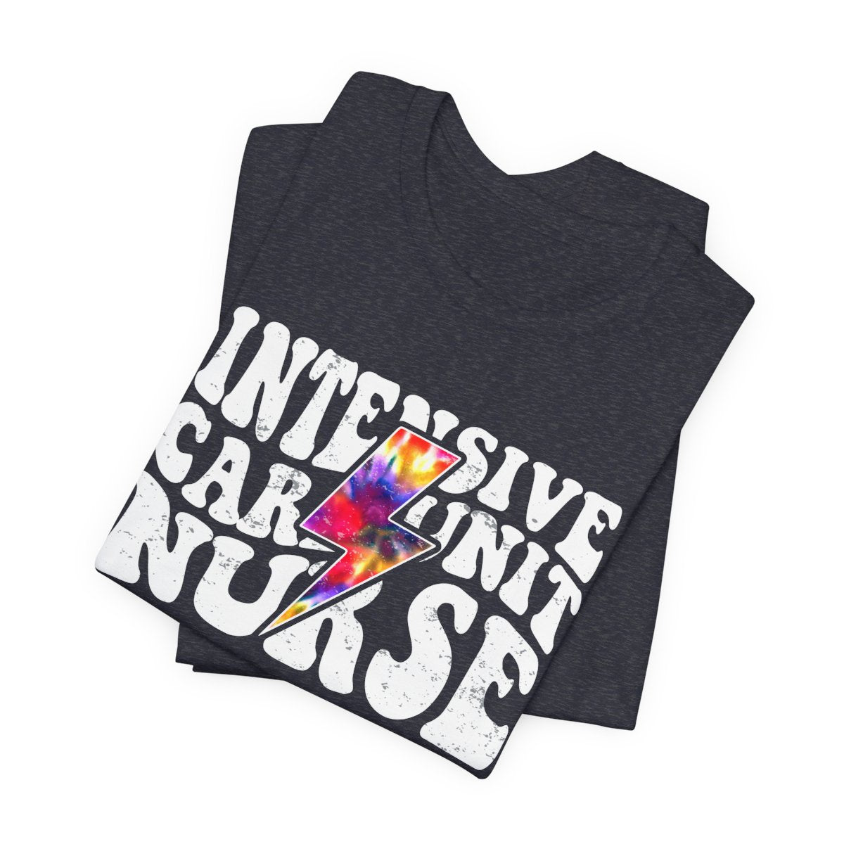 Intensive Care Unit Nurse Tie Dye Flash Shirt - ICU Tee