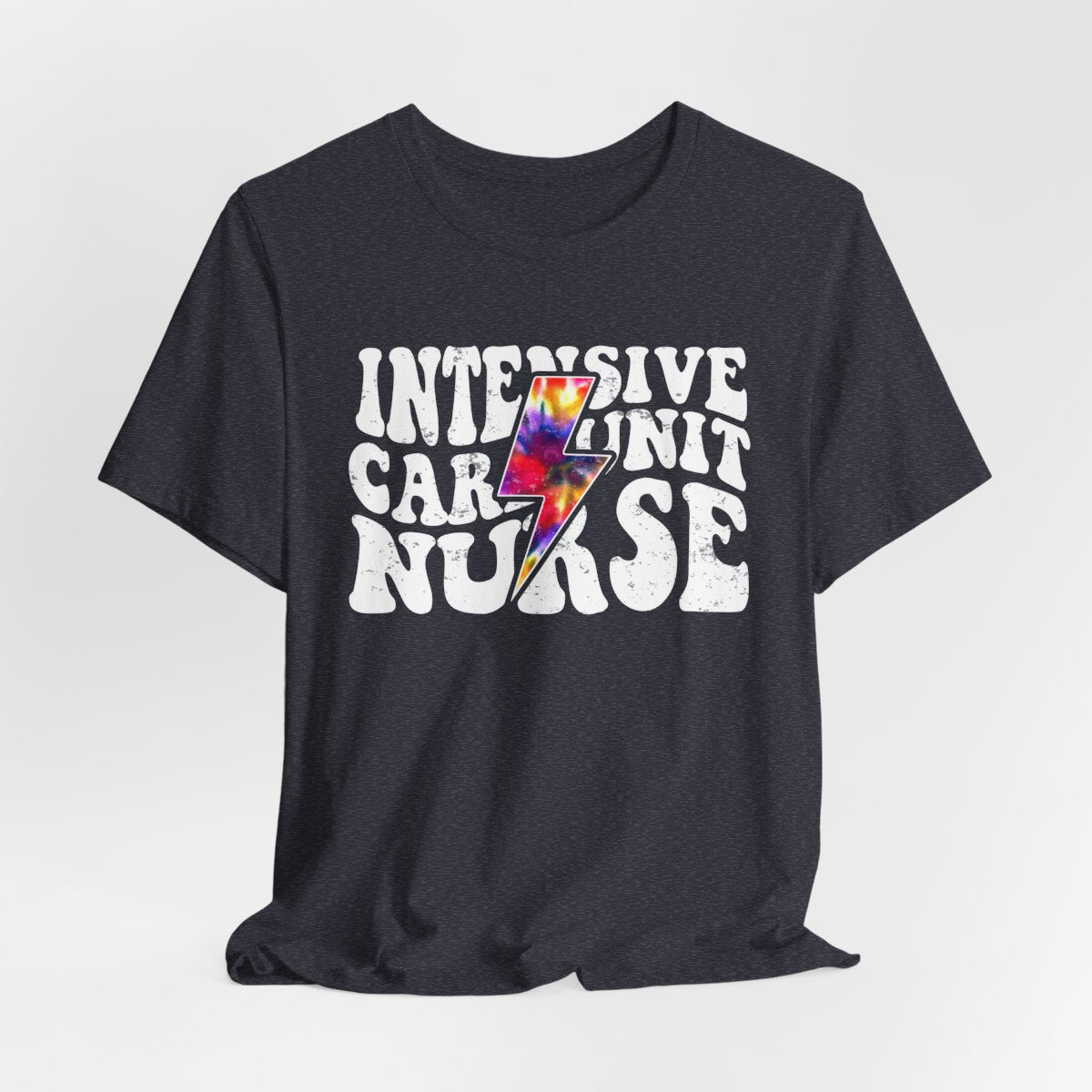 Intensive Care Unit Nurse Tie Dye Flash Shirt - ICU Tee