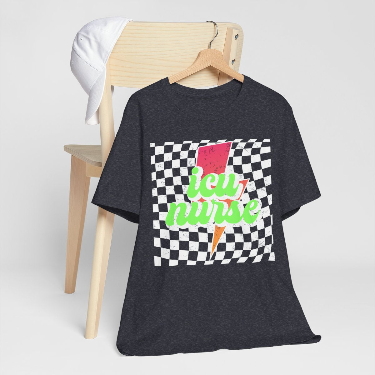 ICU Nurse Retro Flash T-shirt - Intensive Care Unit Tee