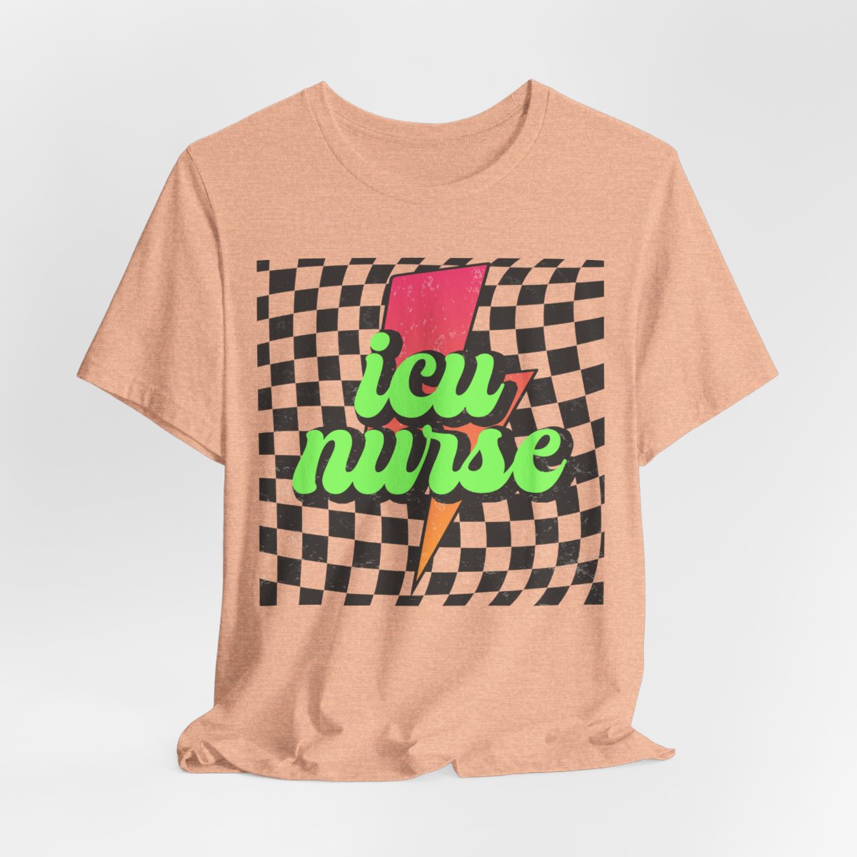 ICU Nurse Retro Flash T-shirt - Intensive Care Unit Tee