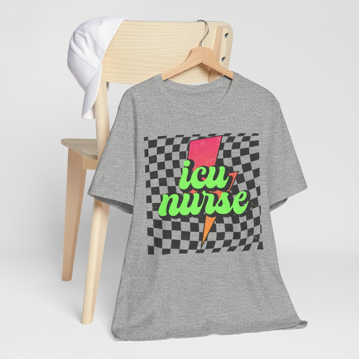 ICU Nurse Retro Flash T-shirt - Intensive Care Unit Tee