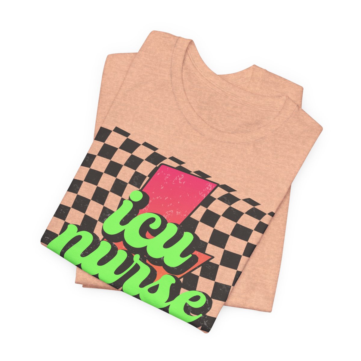 ICU Nurse Retro Flash T-shirt - Intensive Care Unit Tee