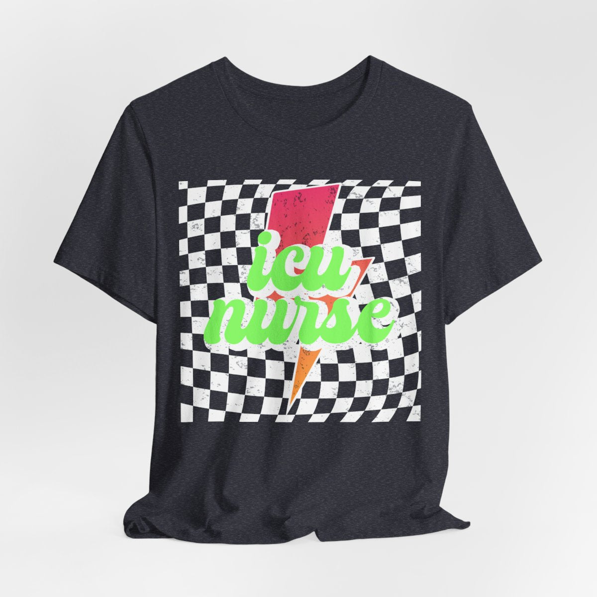 ICU Nurse Retro Flash T-shirt - Intensive Care Unit Tee