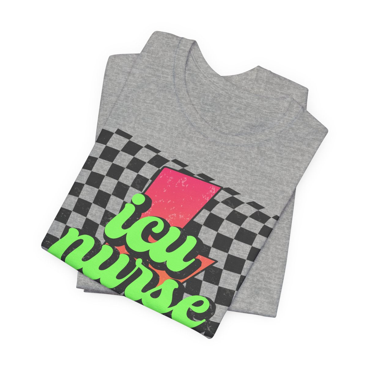 ICU Nurse Retro Flash T-shirt - Intensive Care Unit Tee