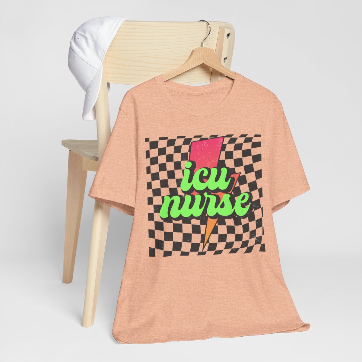 ICU Nurse Retro Flash T-shirt - Intensive Care Unit Tee