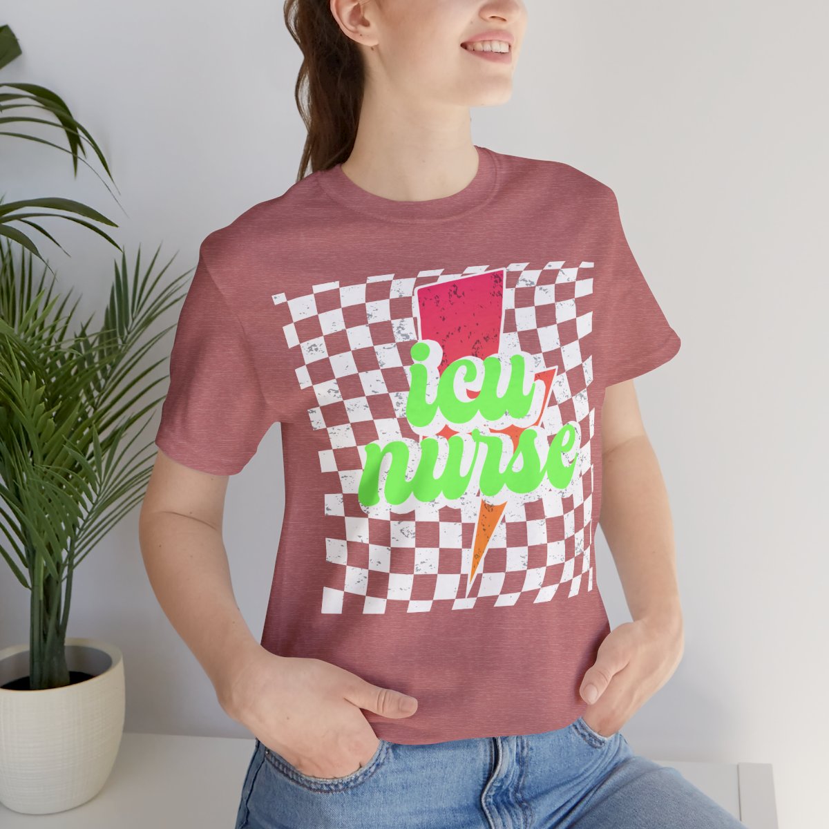 ICU Nurse Retro Flash T-shirt - Intensive Care Unit Tee